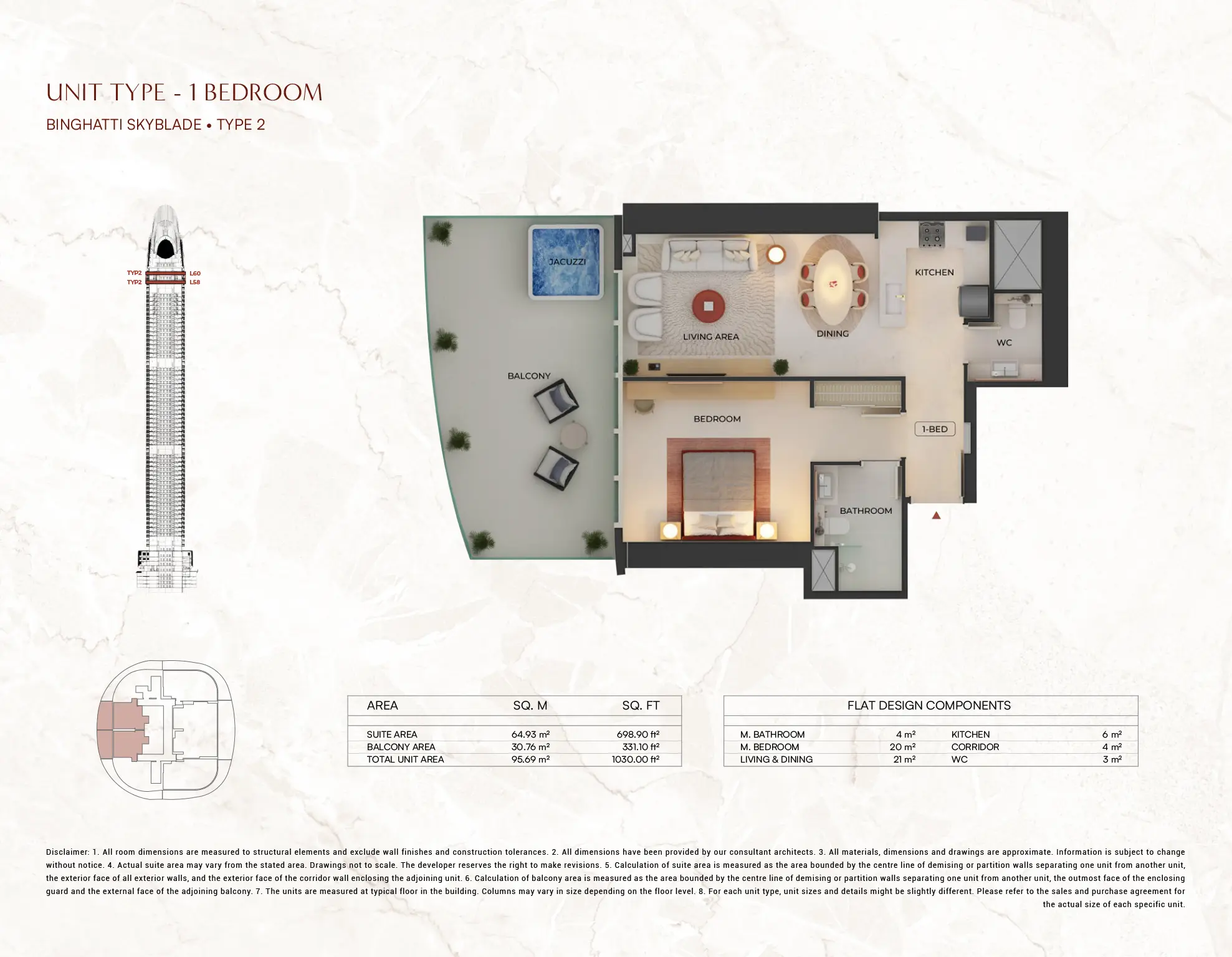 skyblade modern bedroom design type 2