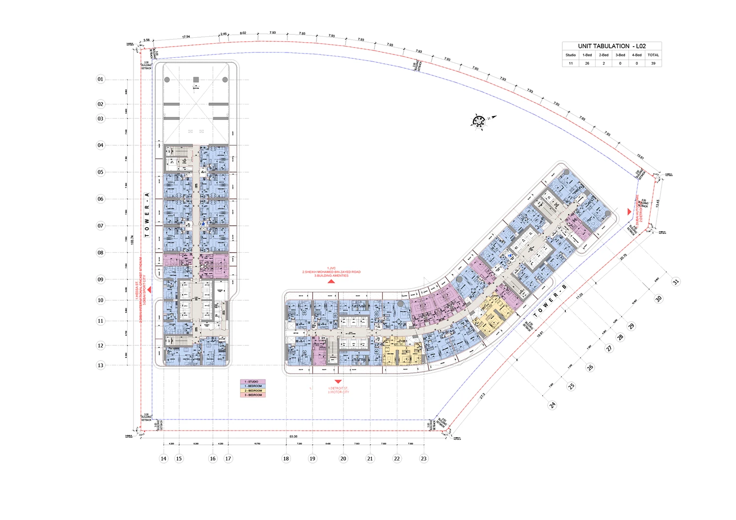 skytraces layout