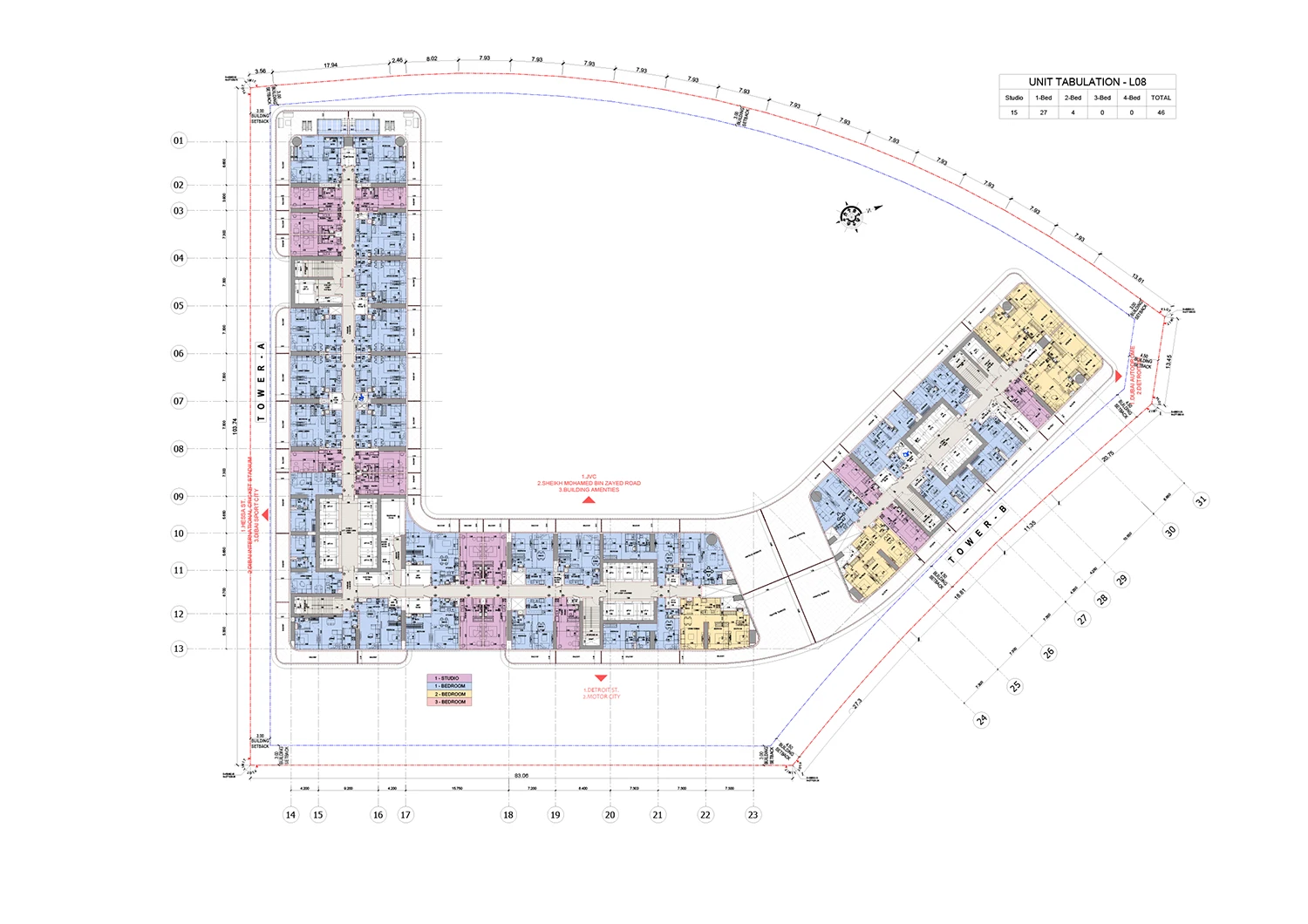 skytraces residential plan