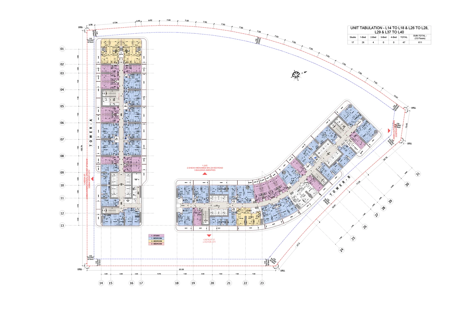 skytraces building layout