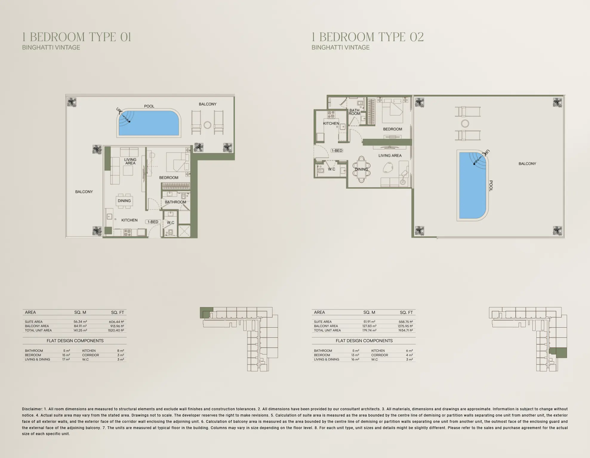 vintage studio layout design
