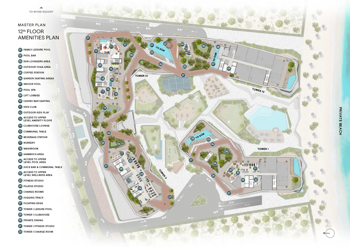 Costa Mare floor plan 2