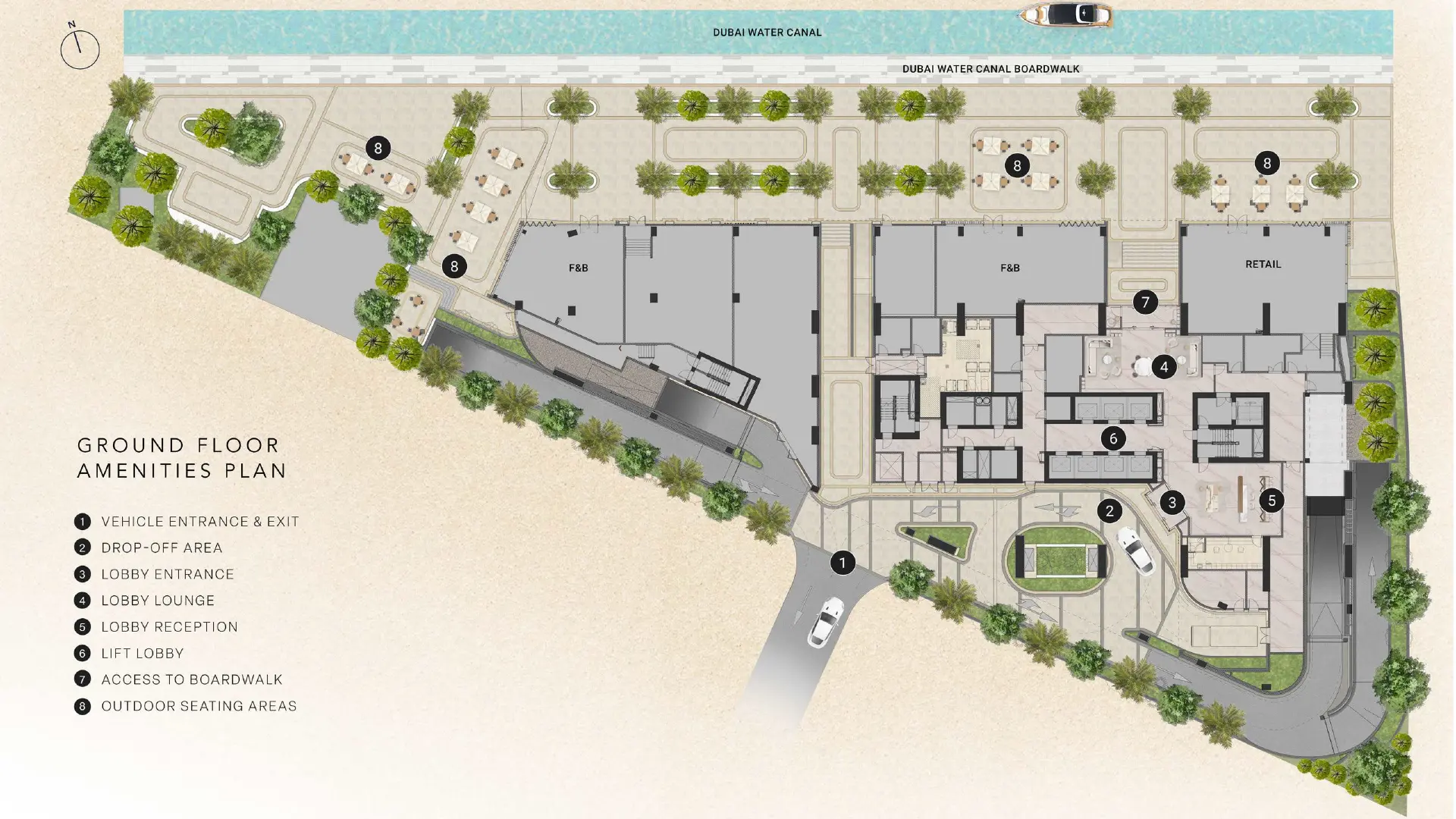 One River Point floor plan 1