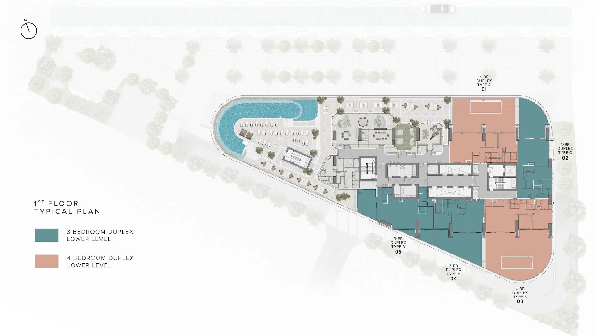 One River Point floor plan 5