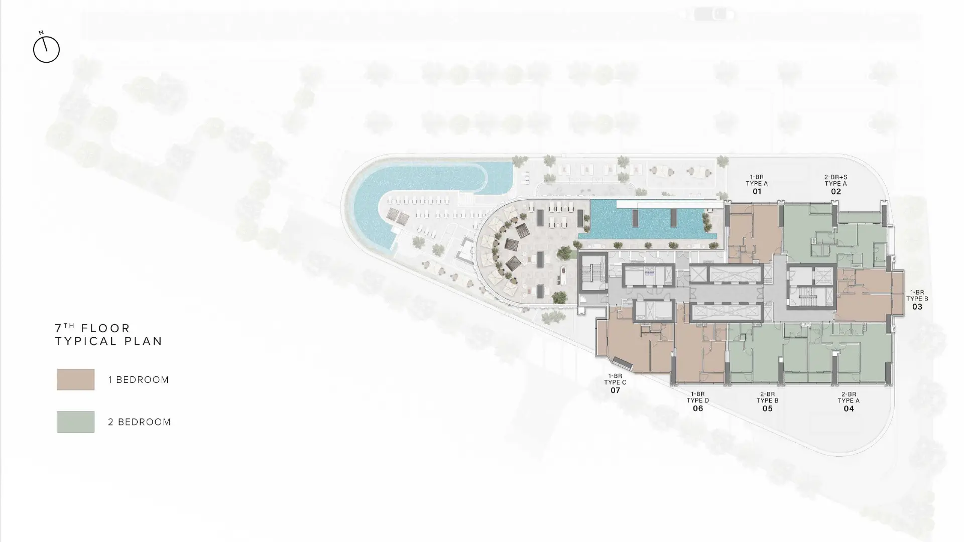One River Point floor plan 11