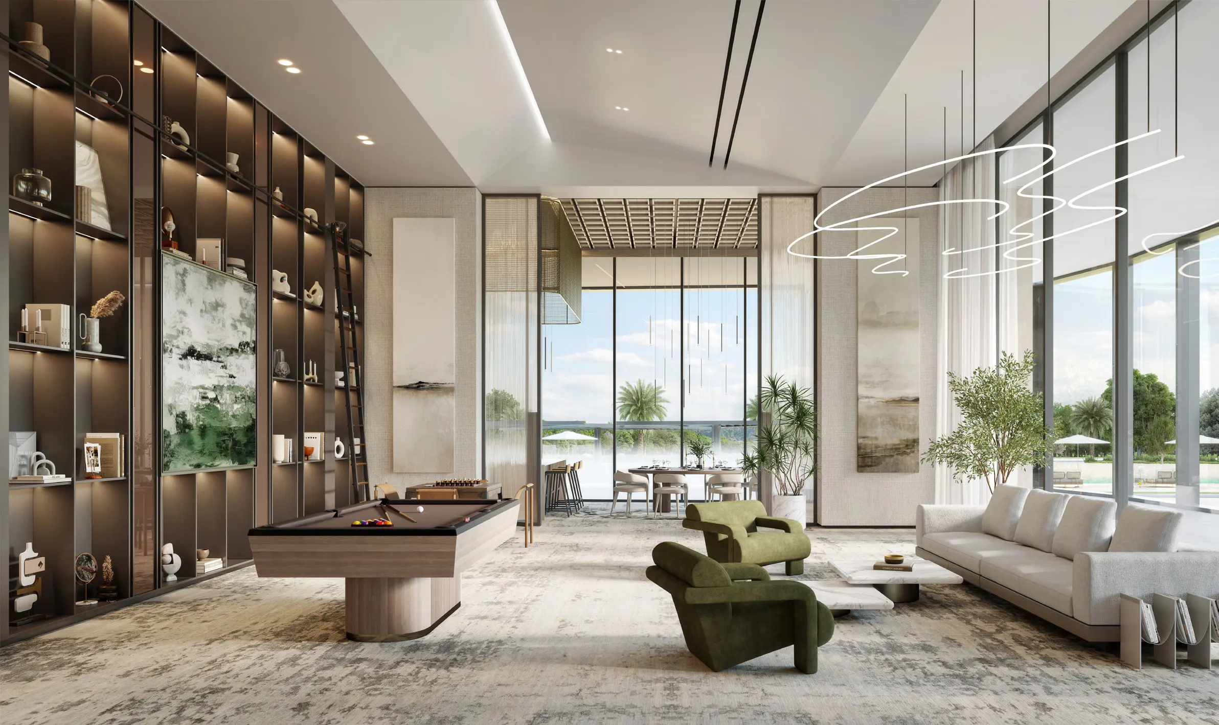 Contemporary architecture with premium interiors