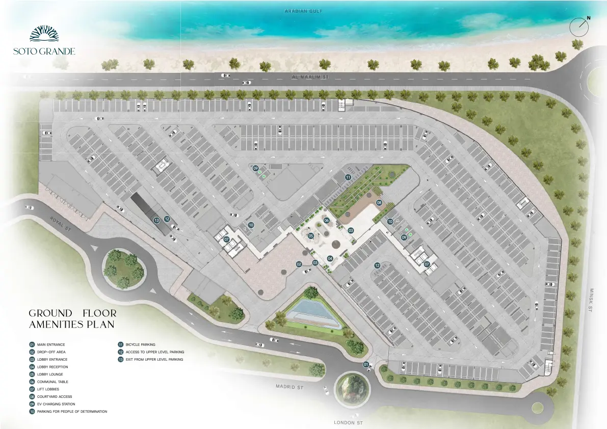 Soto Grande floor plan 1