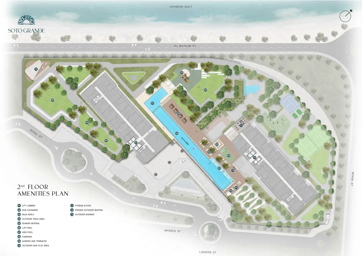Soto Grande floor plan 3
