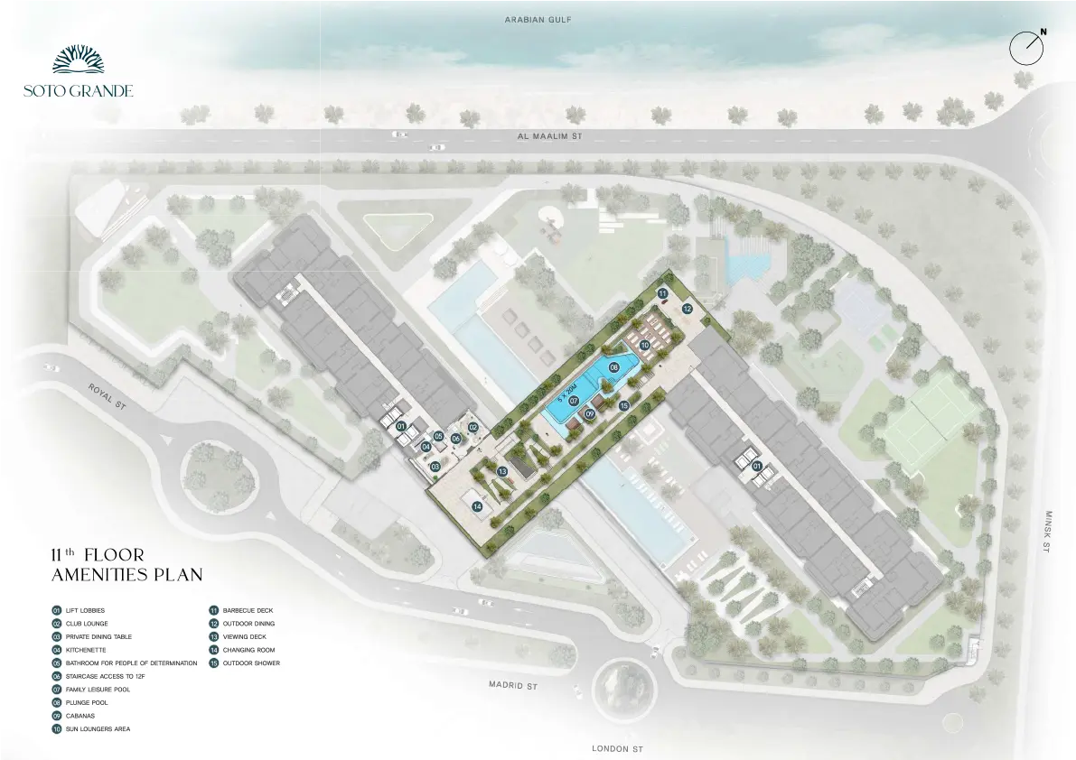 Soto Grande floor plan 4