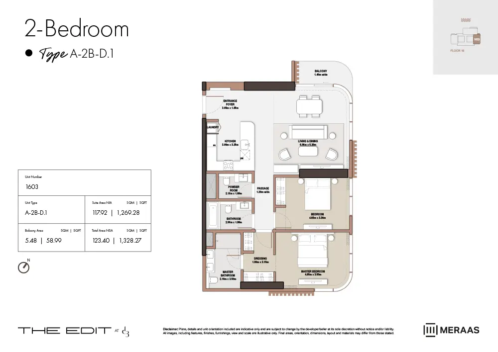 the edit at d3 floor plan 3