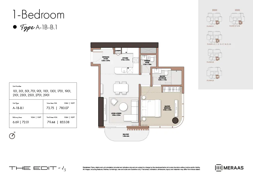 the edit at d3 floor plan 9