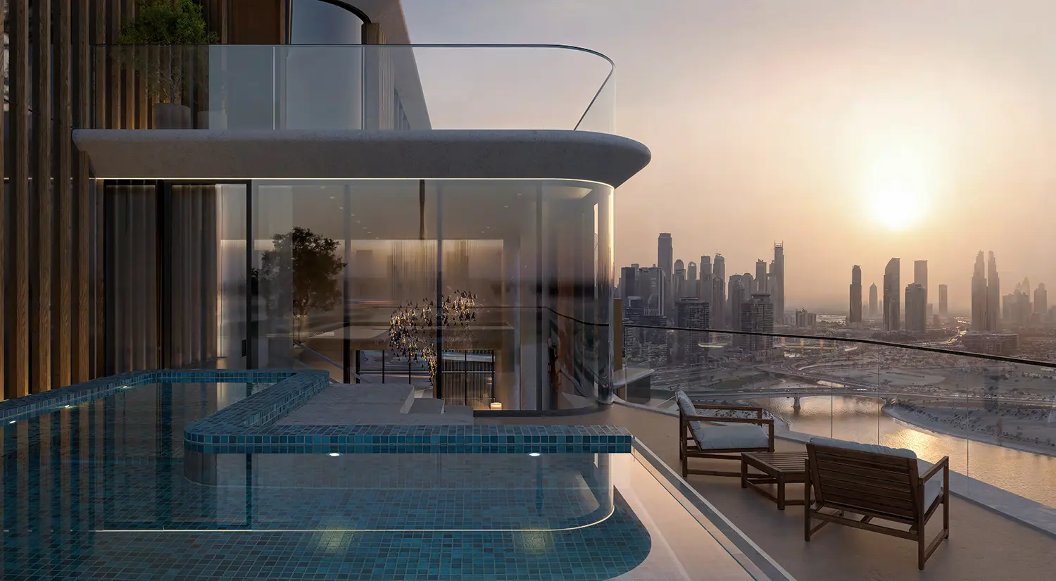 Elevated luxury living with private pool