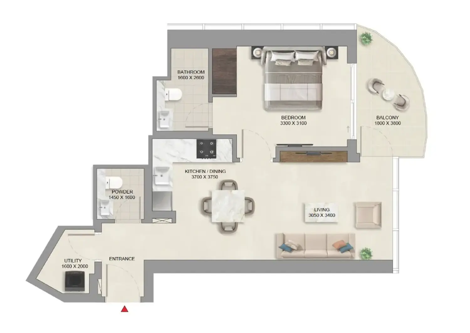 sobha-aquacrest floor plan 5