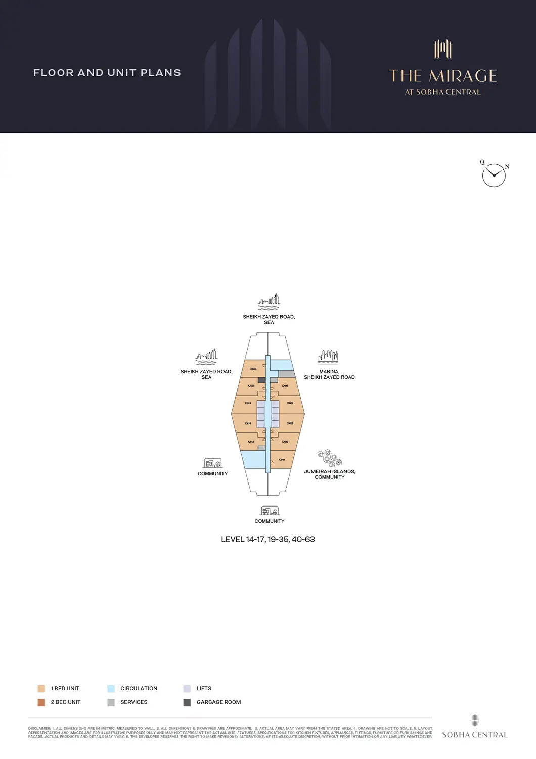 the mirage floor plan 23