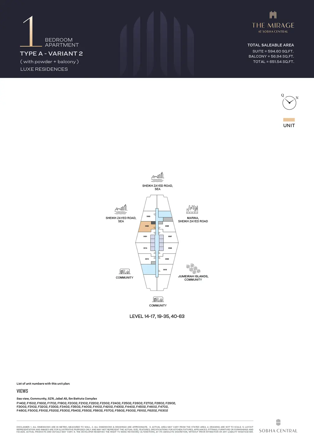 the mirage floor plan 28