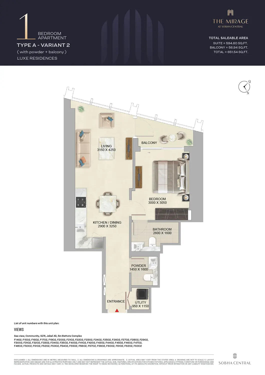 the mirage floor plan 29