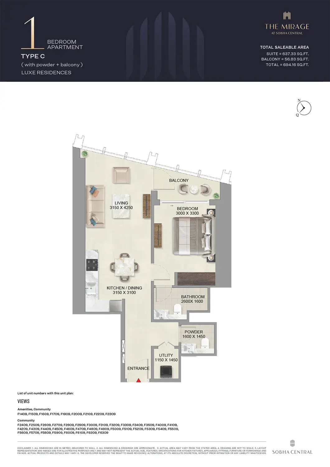 the mirage floor plan 35