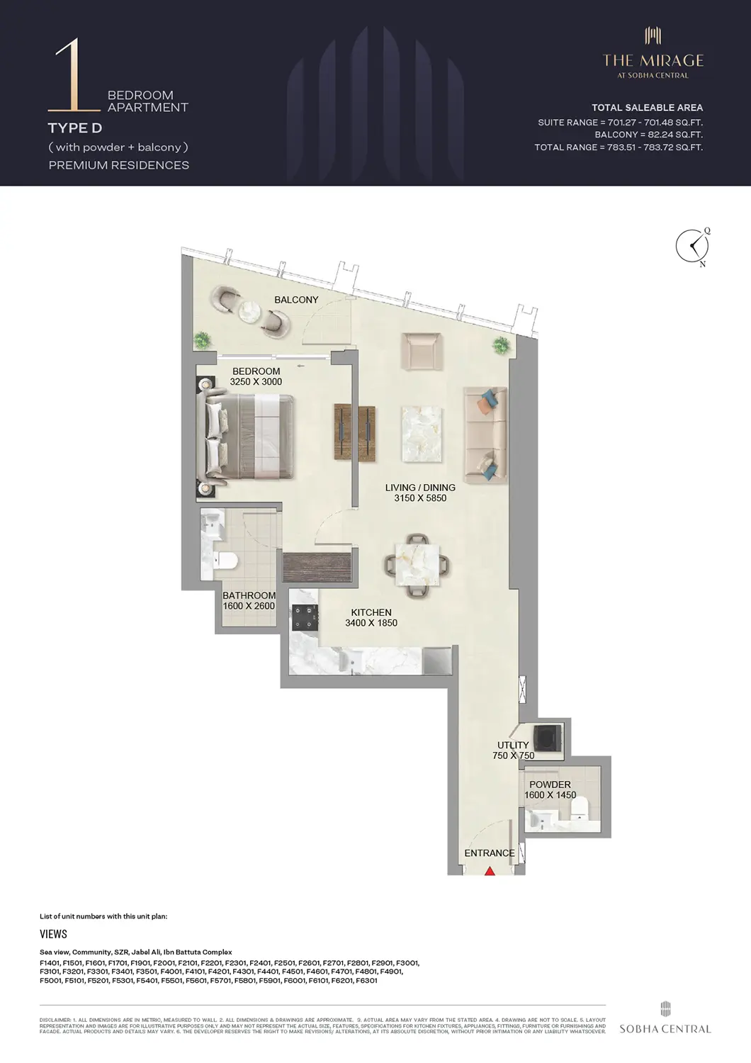 the mirage floor plan 37