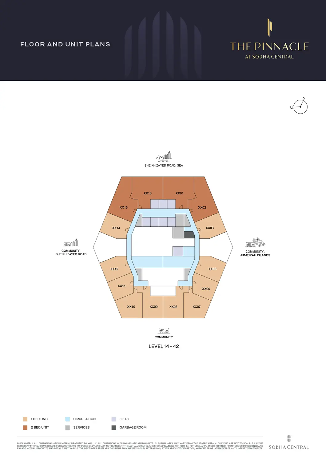 the pinnacle floor plan 25
