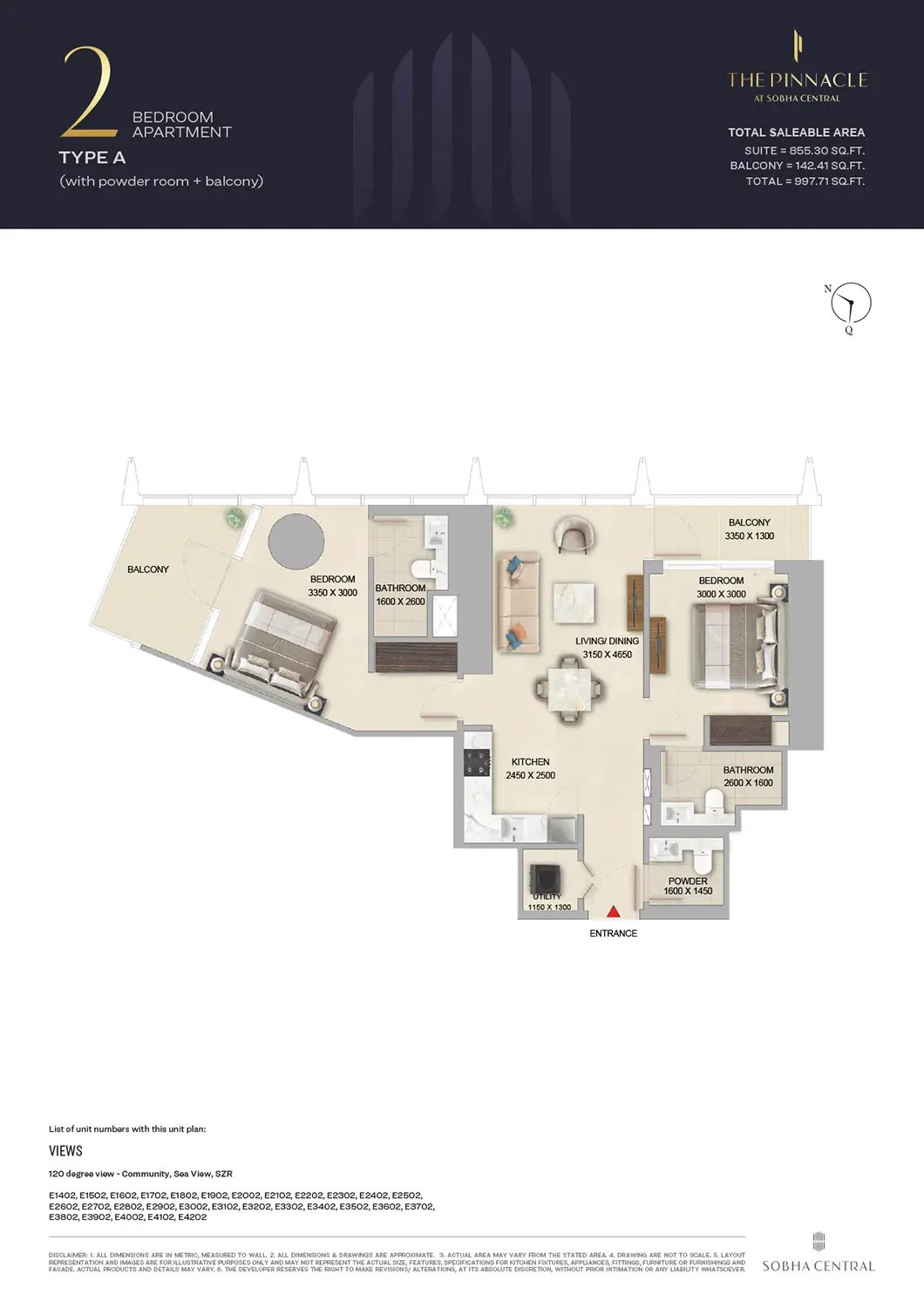 the pinnacle floor plan 69