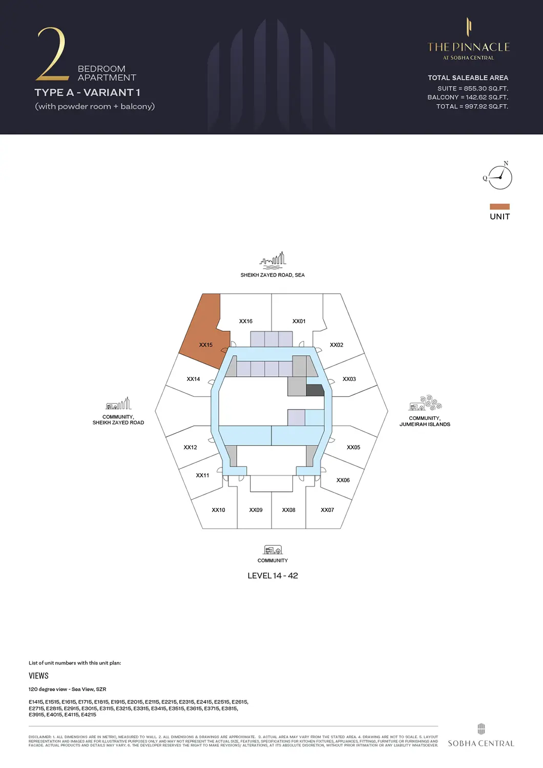 the pinnacle floor plan 70
