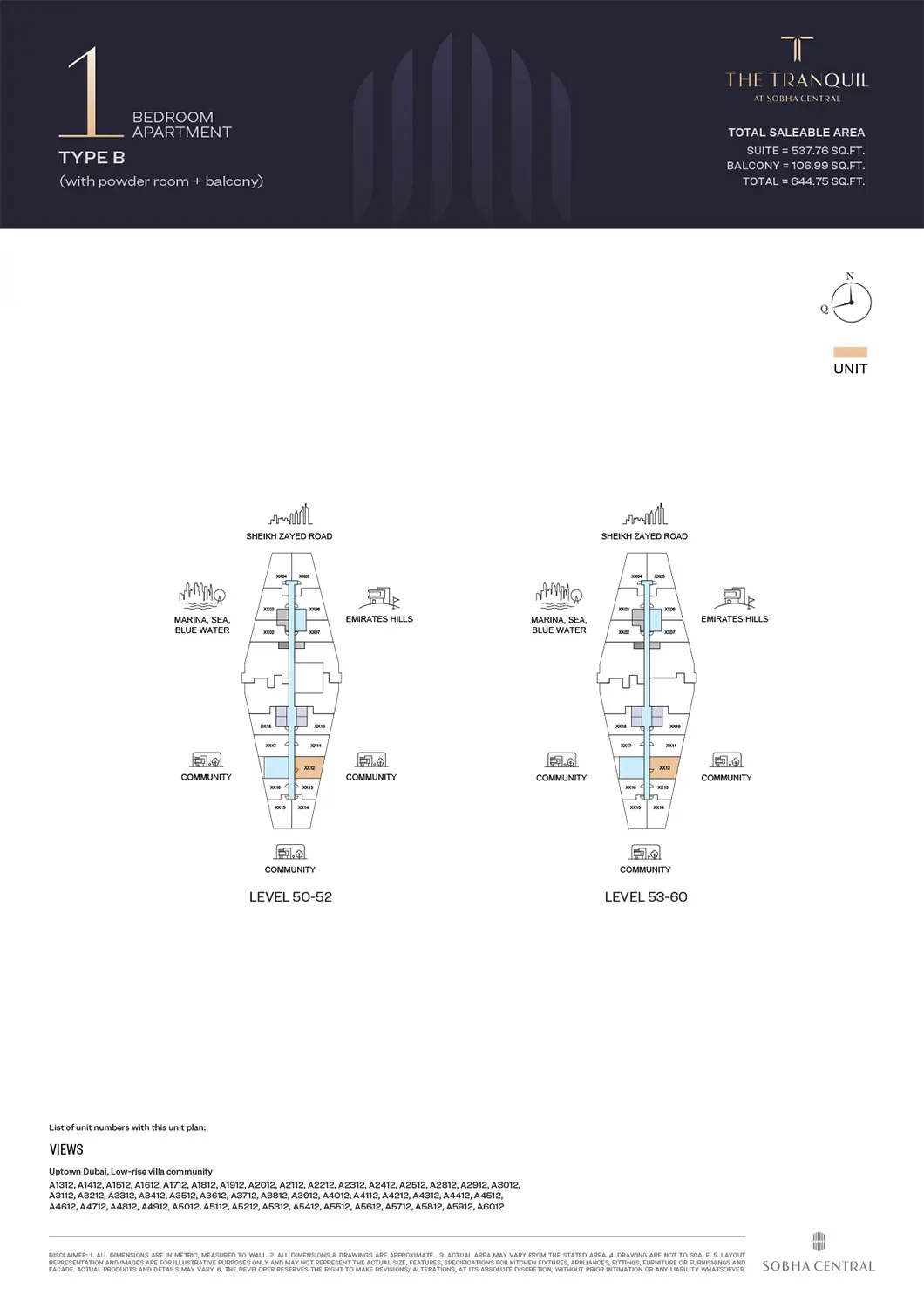 the tranquil floor plan 33