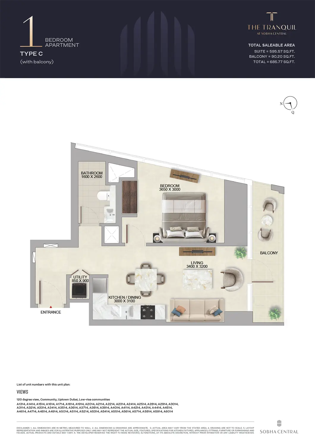 the tranquil floor plan 37