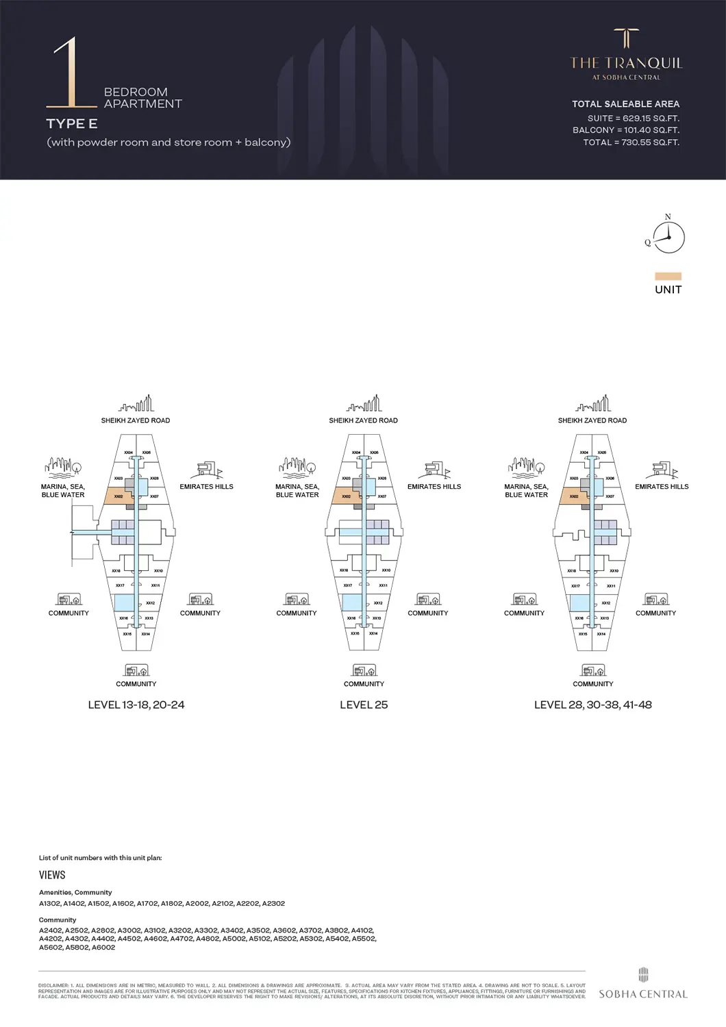 the tranquil floor plan 44