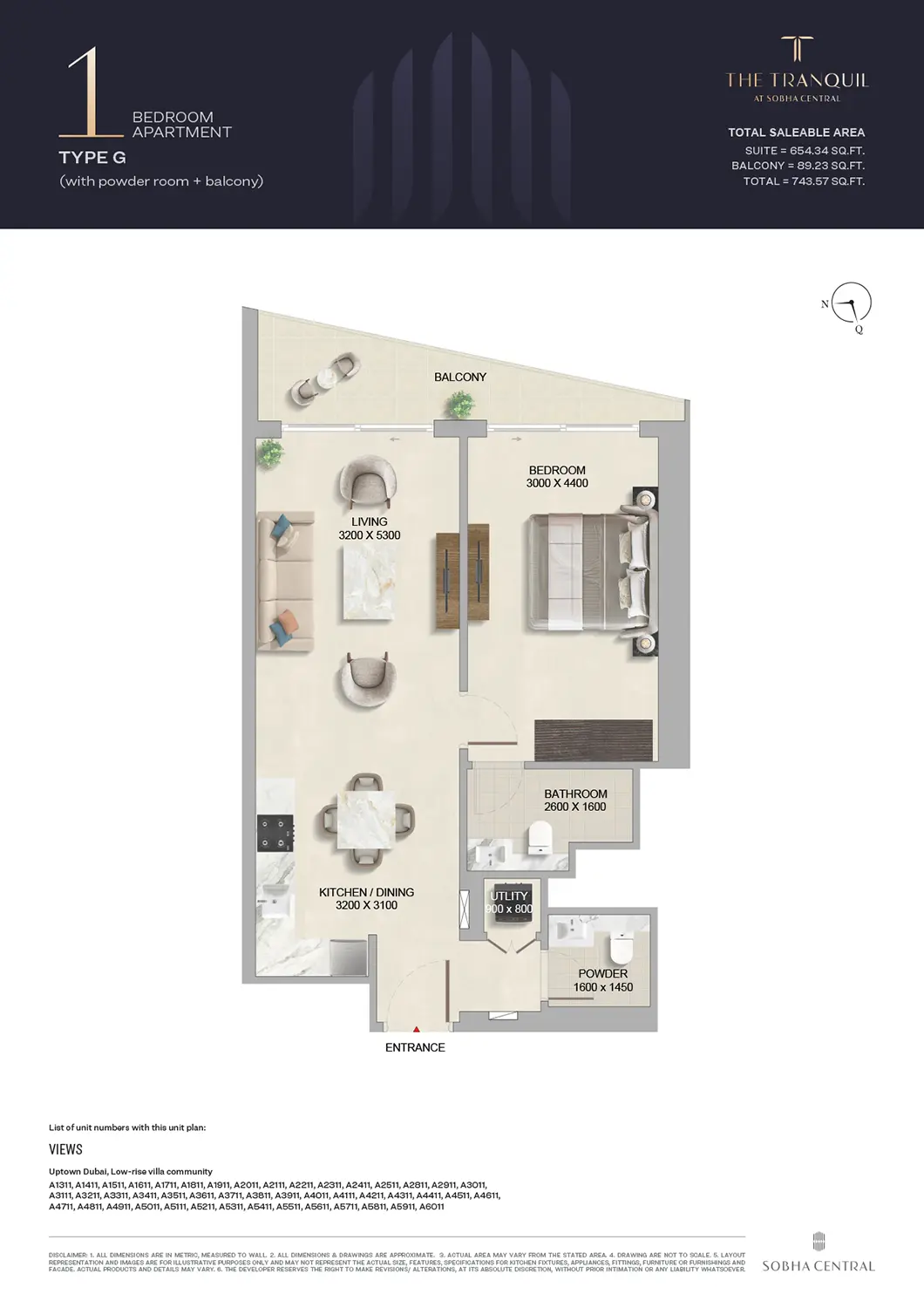 the tranquil floor plan 55