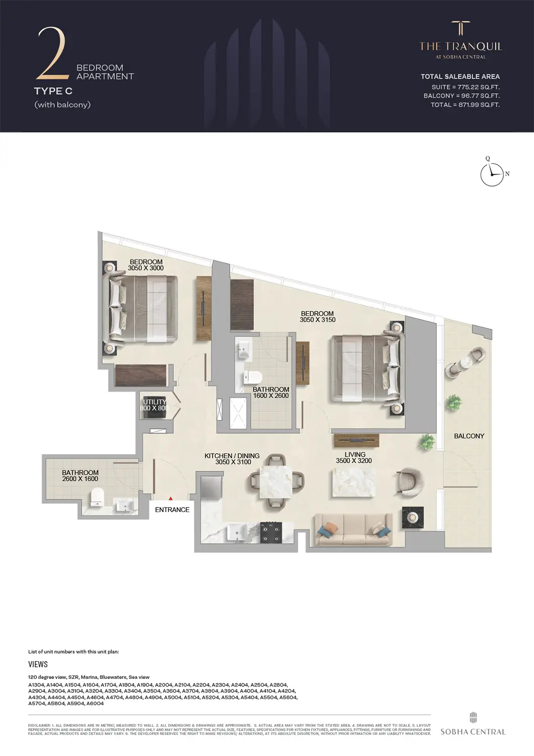 the tranquil floor plan 67