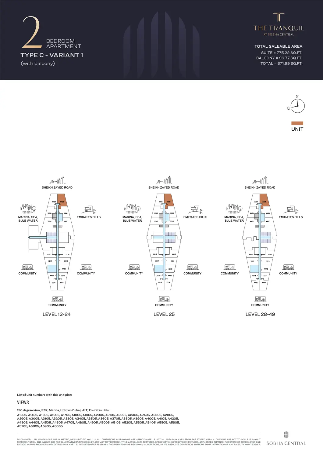 the tranquil floor plan 68